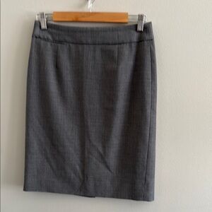 J. Crew Classic Gray Pencil Skirt